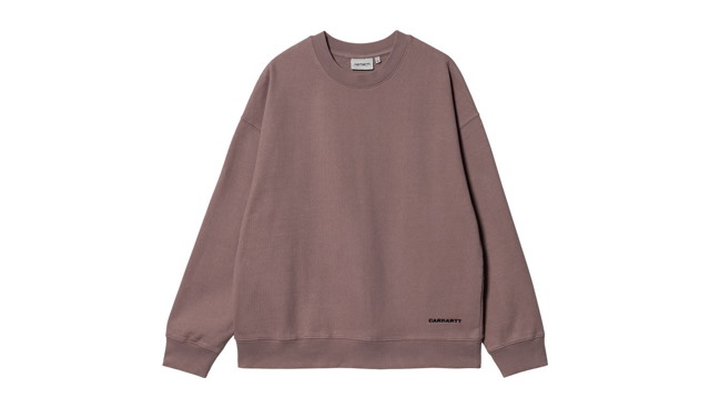 Sweatshirt Carhartt WIP Link Script Sweatshirt Orgona | I031374_1DN_XX