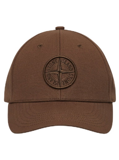 Kupakok Stone Island Logo Cap Barna | MO781599661 V0054