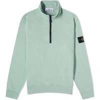 Pulóver Stone Island Garment Dyed Half Zip Sweat Zöld | 801561951-V0052, 1