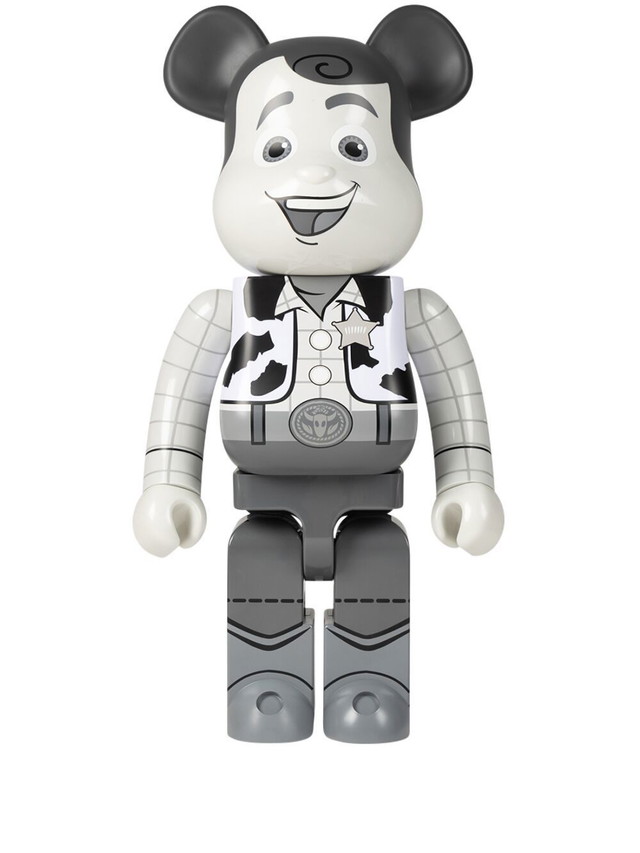 Gyűjthető Medicom Toy Disney Woody BE@RBRICK 1000% figure - Black Szürke | MEDI013519774217