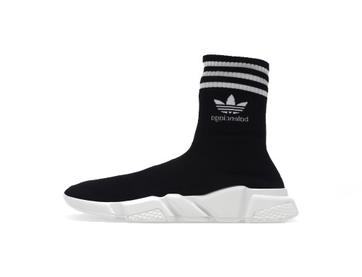 Sneakerek és cipők Balenciaga adidas x Speed Trainer "Black" Fekete | 711189WBDV11090