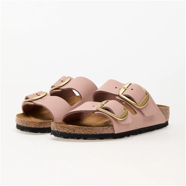 Sneakerek és cipők Birkenstock Arizona Big Buckle Nubuck Leather Soft Pink Rózsaszín | 1026583, 5