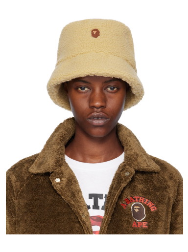 Ape Head One Point Boa Bucket Hat