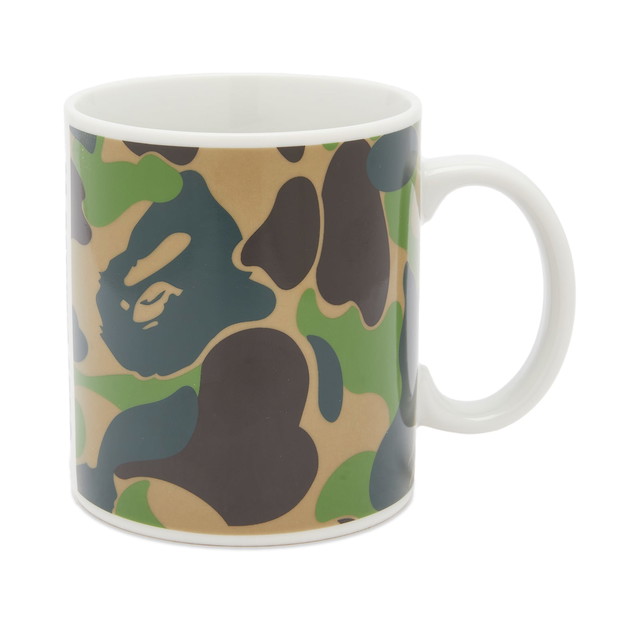 Lakberendezés BAPE A Bathing Ape Abc Camo Mug Zöld | 001KAJ801005M-GRN