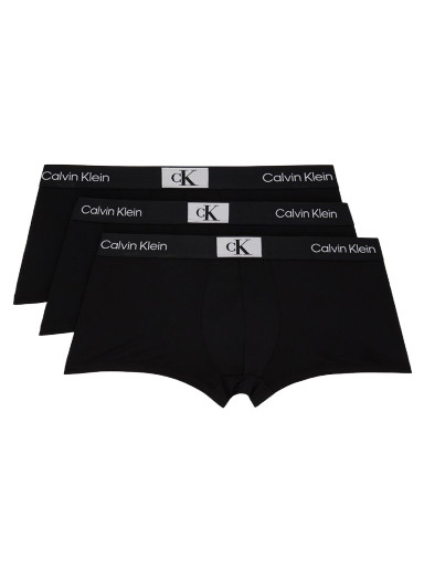 Boxerek CALVIN KLEIN Underwear Three-Pack 1996 Boxers Fekete | NB3532G