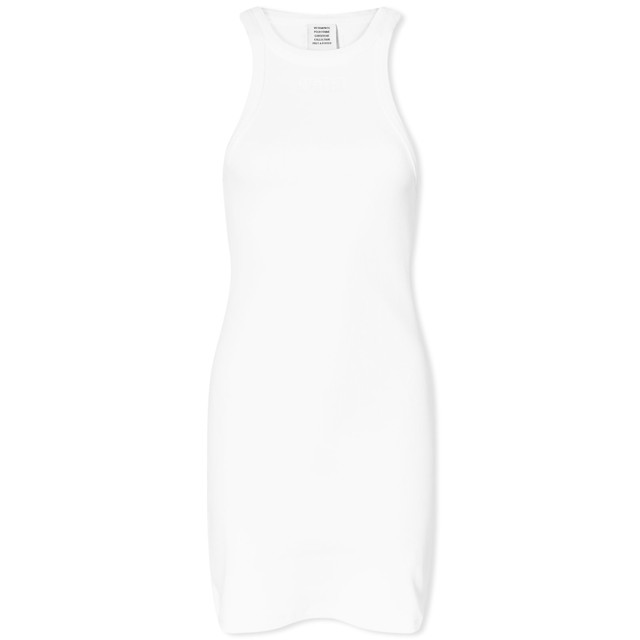 Ruha VETEMENTS Racing Tank Top Dress Fehér | WE64DR440W