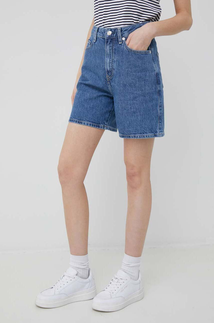 Rövidnadrág Tommy Hilfiger Denim Shorts Sötétkék | WW0WW38124.PPYX, 0