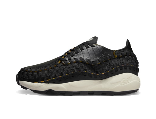 Sneakerek és cipők Nike Air Footscape Woven "Black Croc" W Fekete | FQ8129-010