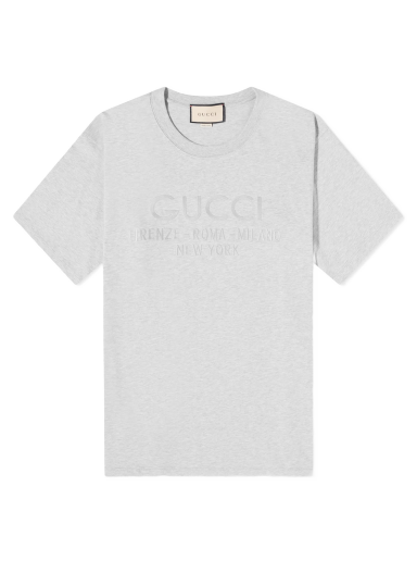 Póló Gucci Tonal Logo T-Shirt Szürke | 616036-XJFZF-1160