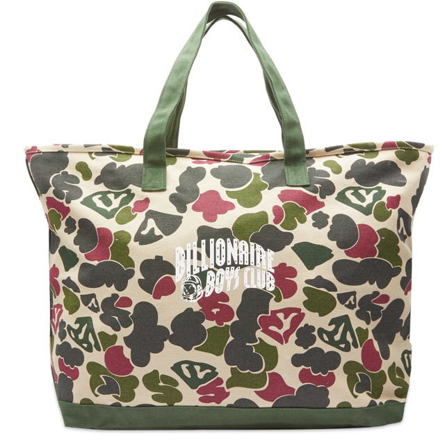 Vászontáskák BILLIONAIRE BOYS CLUB Duck Camo Tote Bag Zöld | B23463-MLT