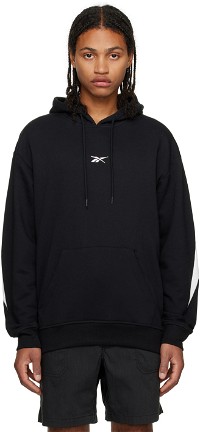 Classics Black Embroidered Hoodie