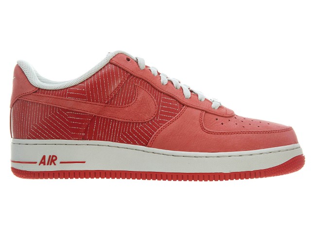 Sneakerek és cipők Nike Air Force 1 Low Premium Sport Red/Light Bone 
Piros | 318775-600