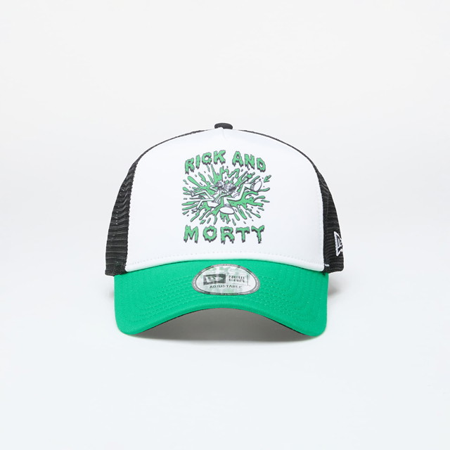 Kupakok New Era Rick And Morty 9Forty Trucker Snapback Green/ Black/ White Zöld | 60503550