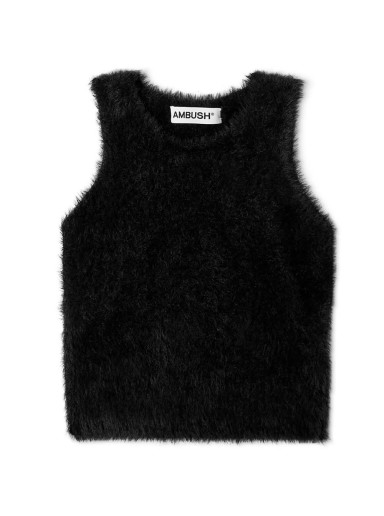 Fluffy Knit Vest