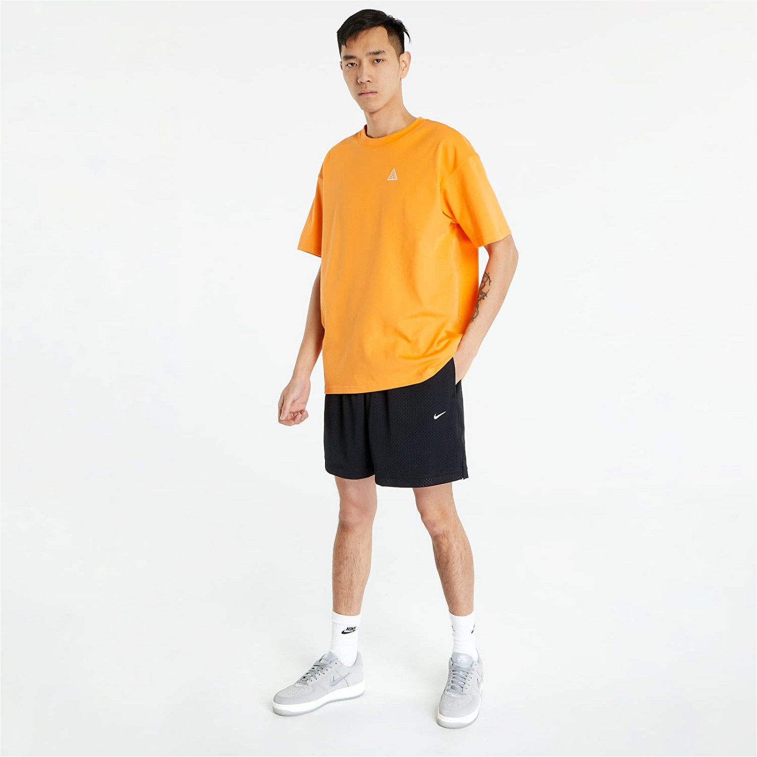 Rövidnadrág Nike Sportswear Authentics Men's Mesh Shorts Fekete | DQ4999-010, 0