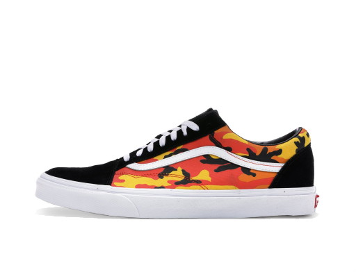 Sneakerek és cipők Vans Old Skool Pop Camo Orange 
Piros | VN0A38G1RK3