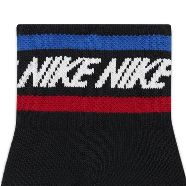 Zoknik és harisnyanadrágok Nike Everyday Essential Ankle Socks (3 Pairs) Fekete | DX5080-010, 1