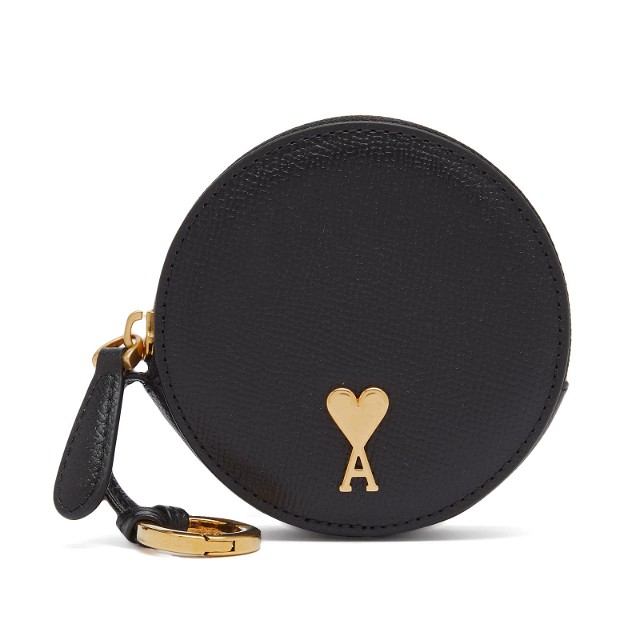 Paris Women's Round Purse in Black/Vibrated Brass | END. Clothing