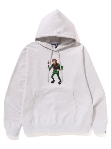 Sweatshirt BAPE Ape Graphic Relaxed Fit Pullover Hoodie Szürke | 1J30-114-001