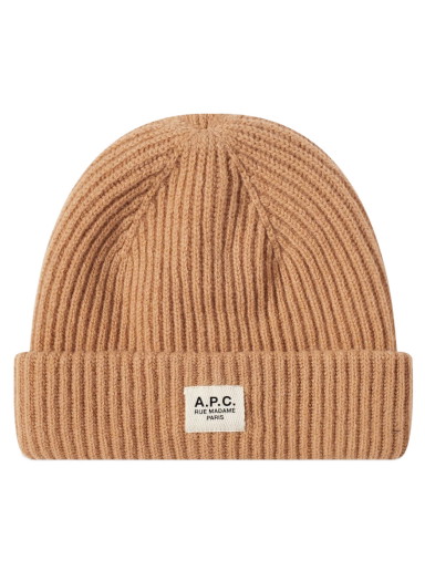 Beanie sapkák A.P.C. James Ribbed Beanie Bézs | WVBBR-M25071-CAB