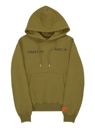 Sweatshirt HERON PRESTON HPC Inc Hoodie Zöld | HMBB024F22JER0075510