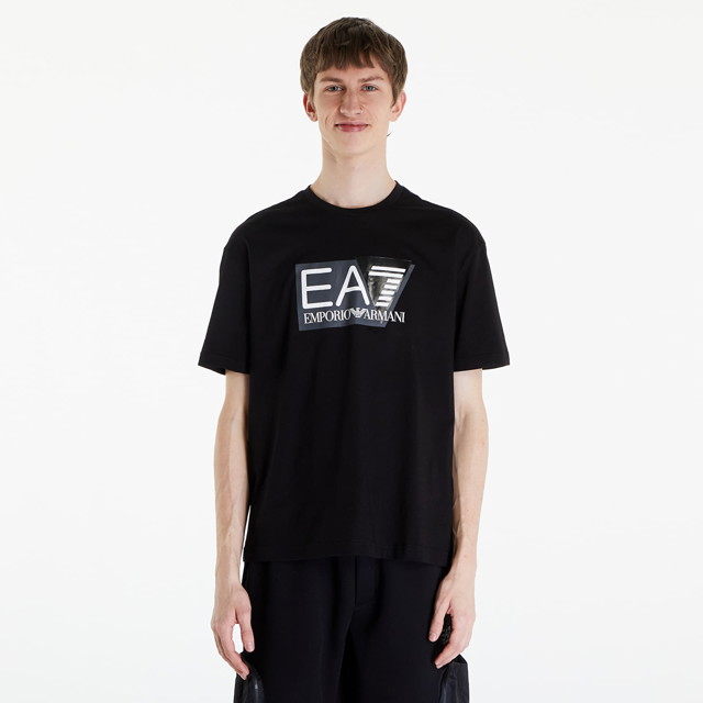 Póló Emporio Armani EA7 T-Shirt Black Fekete | 3DPT09PJ02Z1200