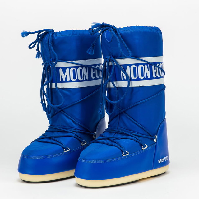 Sneakerek és cipők Moon Boot Nylon Electric Blue Sötétkék | 14004400 075