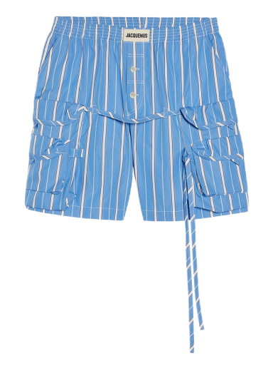 Rövidnadrág Jacquemus Le Short Trivela Kék | 236PA058-1453-3BR