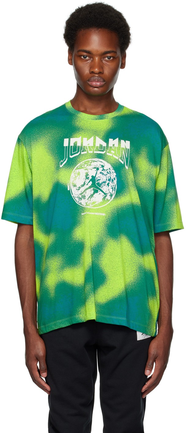 Póló Jordan Green Graphic T-Shirt Zöld | FB7448-441, 0
