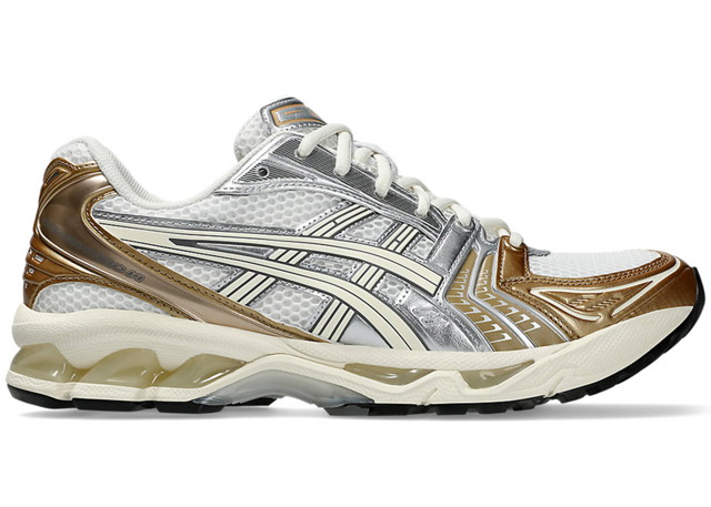 Sneakerek és cipők Asics GEL-Kayano 14 White Cream Gold W Barna | 1203A537-104