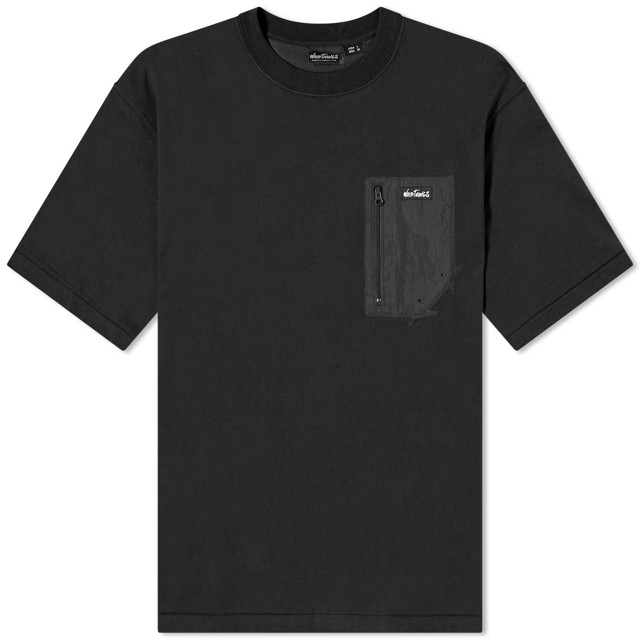 Póló Wild things Camp Pocket T-Shirt Fekete | WT241-24-BLK
