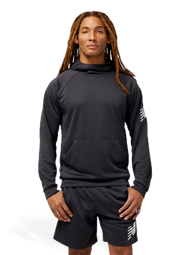 Sweatshirt New Balance Hoodie Fekete | MT31126PHM