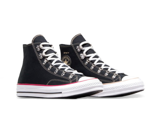 Sneakerek és cipők Converse Chuck Taylor All Star 70 Hi pgLang "Black Multi (Red or Blue Variant)" Fekete | A11993C