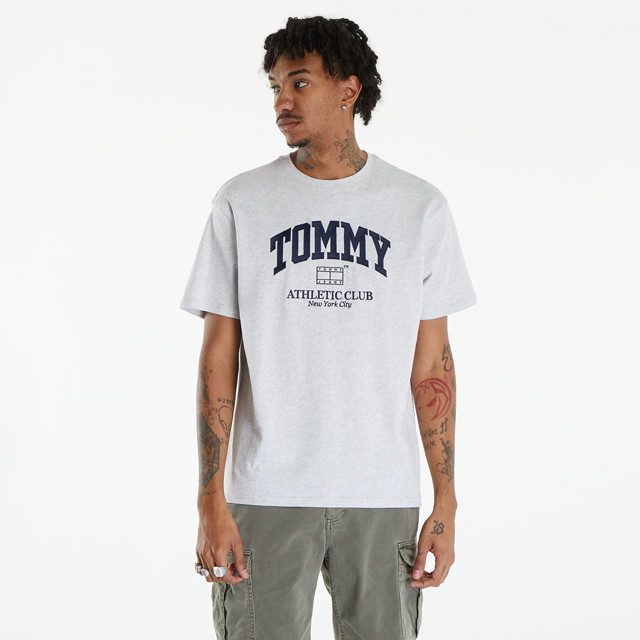 Varsity Logo T-Shirt Silver Grey