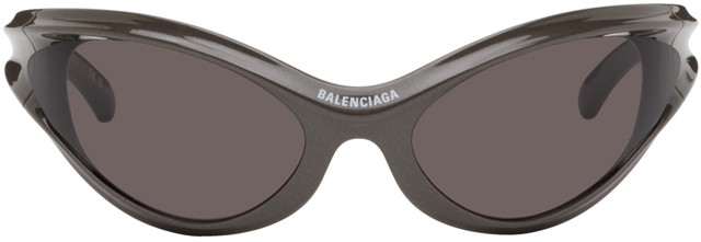 Napszemüveg Balenciaga Dynamo Round Sunglasses Szürke | BB0317S-003