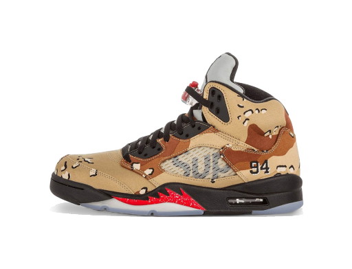 Sneakerek és cipők Jordan Supreme x Air Jordan 5 Retro "Desert Camo" Bézs | 824371-201