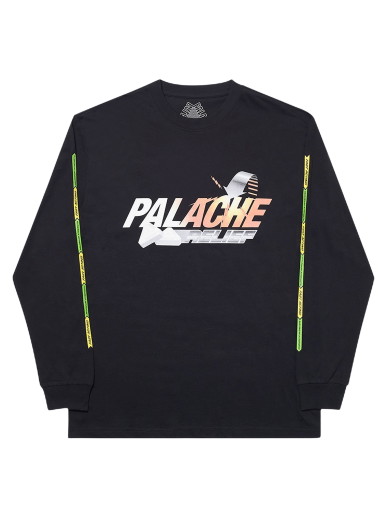 Póló Palace Palache Longsleeve Fekete | P18LS011