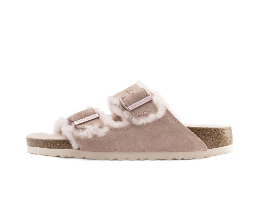 Sneakerek és cipők Birkenstock Arizona Shearling Suede "Light Rose" Rózsaszín | 1020411/1020389