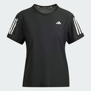 Póló adidas Performance Own the Run T-shirt Fekete | IN2961, 4