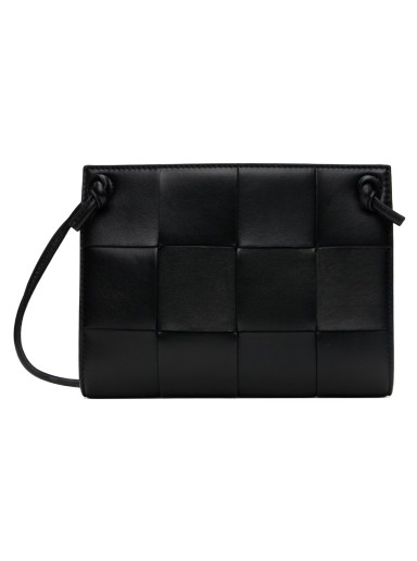 Válltáskák Bottega Veneta Mini Cassette Bag Fekete | 755842 VCQC2