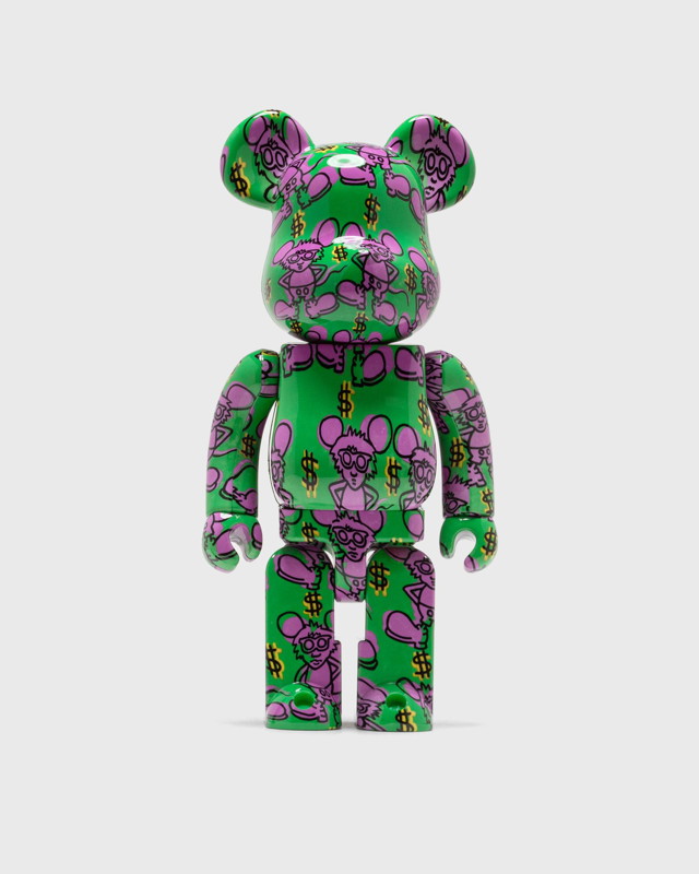 Gyűjthető Medicom Toy MEDICOM BEARBRICK 1000% KEITH HARING #11 Zöld | MED1818