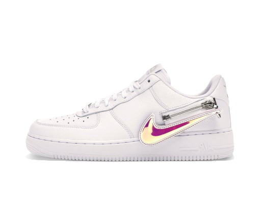 Sneakerek és cipők Nike Air Force 1 Low Zip Swoosh White Fehér | CW6558-100
