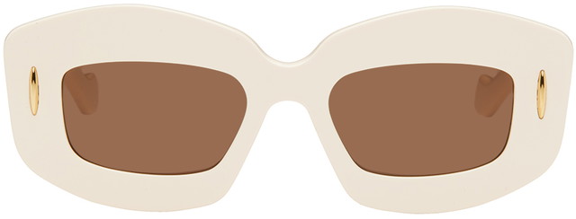 Napszemüveg Loewe Off-White Geometric Sunglasses Fehér | LW40114I 192337138430