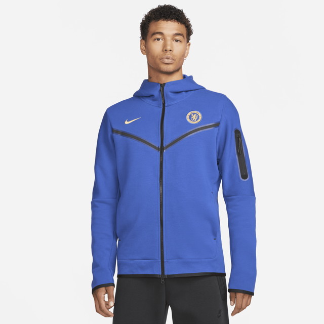 Sweatshirt Nike Chelsea FC Tech Fleece Windrunner Kék | DV4822-495