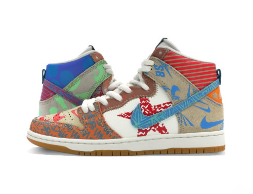 Sneakerek és cipők Nike SB Dunk High Thomas Campbell What the Dunk Többszínű | 918321-381