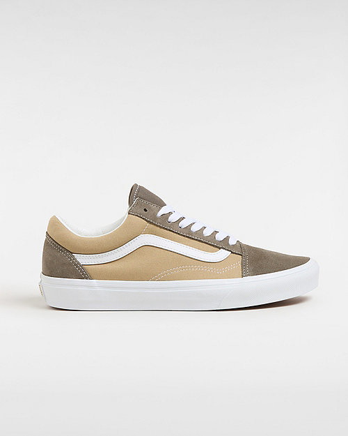 Sneakerek és cipők Vans Old Skool Canvas Suede Shoes (brown) Unisex Brown, Size 2.5 Bézs | VN000CT8BRO