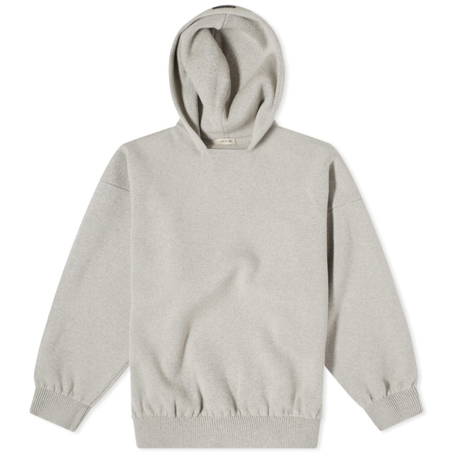 Boucle 8 Hoodie in Dove Grey