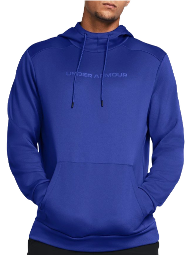 Sweatshirt Under Armour UA Armour Fleece Wordmark Sötétkék | 1379744-400