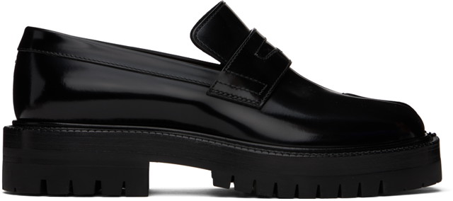 Sneakerek és cipők Maison Margiela Tabi Loafers "Black" Fekete | S58WR0110 P3827