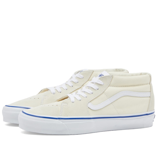 Sneakerek és cipők Vans Men's Sk8-Mid Reissue 83 Sneakers in Lx Off White, Size UK 10 | END. Clothing Bézs | VN000CQQOFW